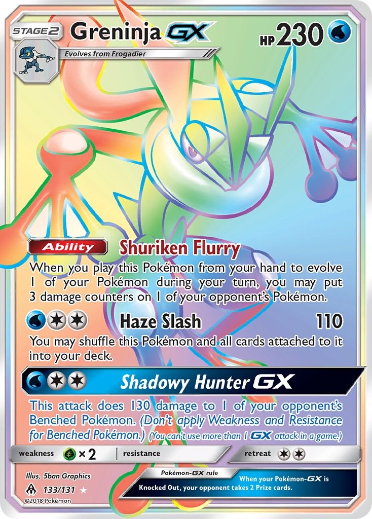 Greninja GX (Secret) [SM06 - 133/131]