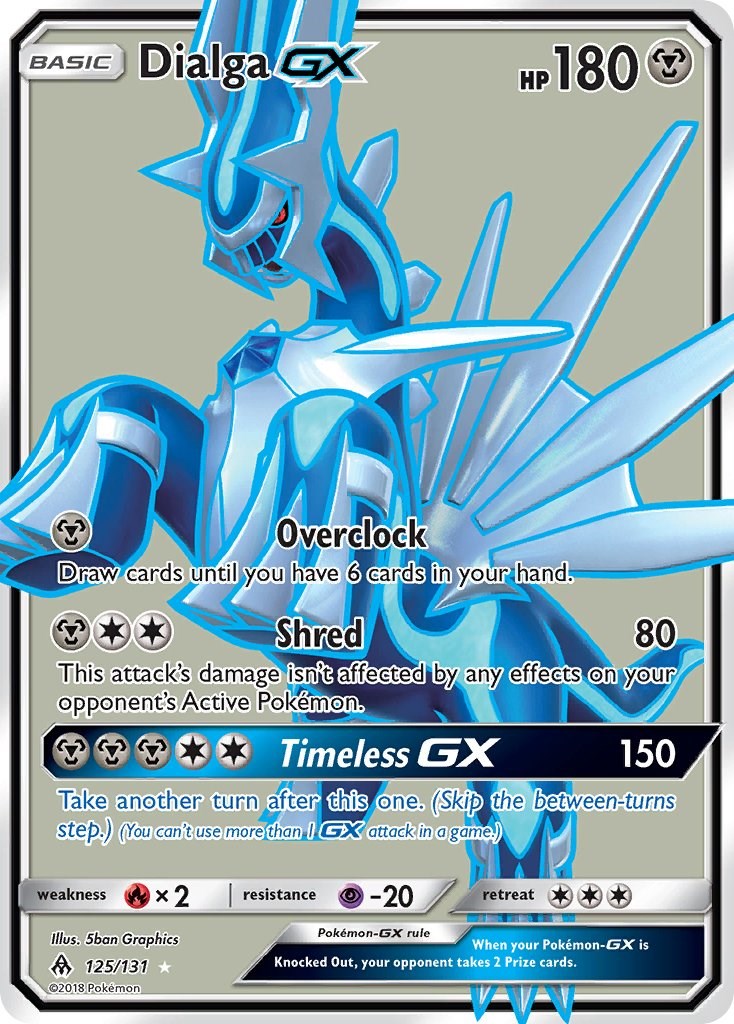 Dialga GX (Full Art) [SM06 - 125/131]