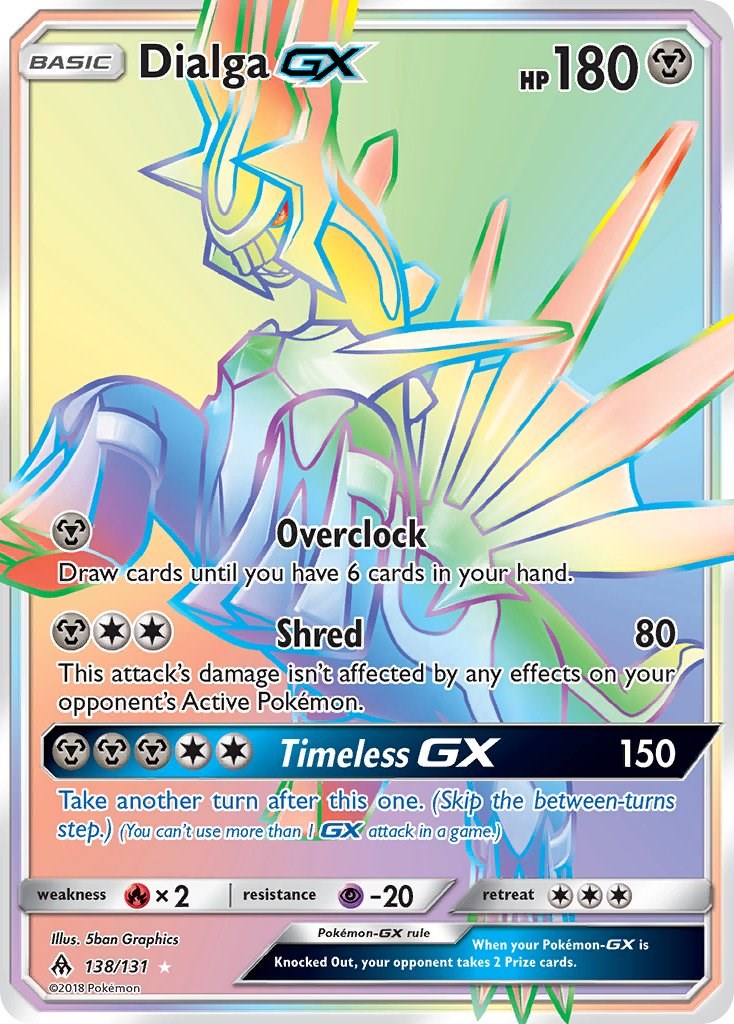 Dialga GX (Secret) [SM06 - 138/131]