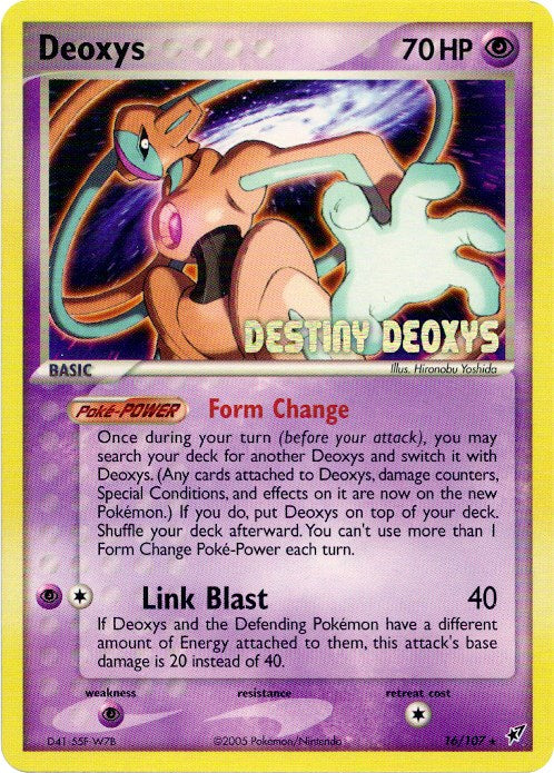 Deoxys (Normal Forme) - 16/107 (Movie Promo) [MCAP - 016/107]