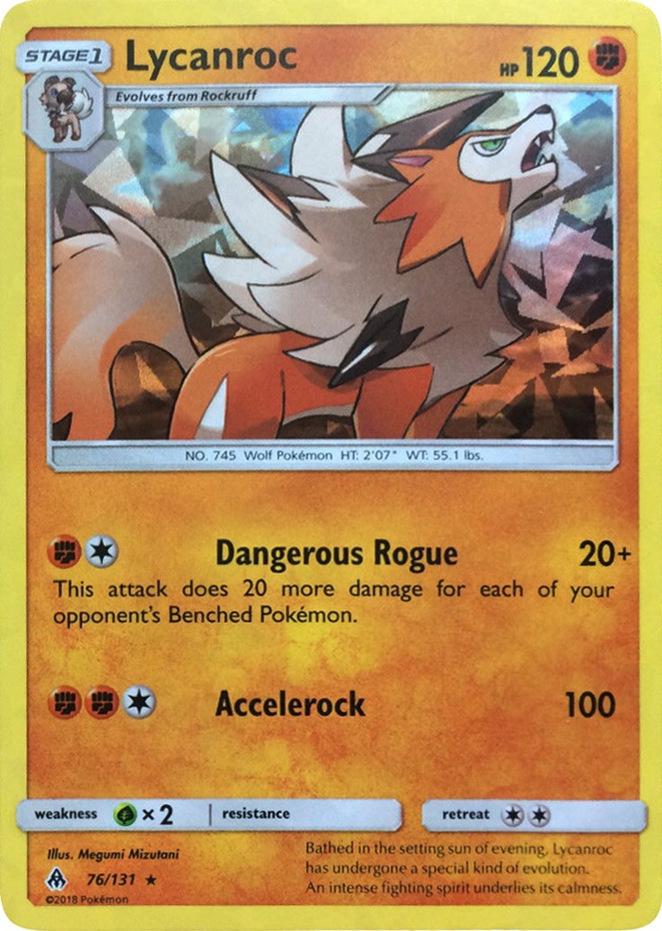 Lycanroc - 76/131 (SM Forbidden Light) [PR - 076/131]