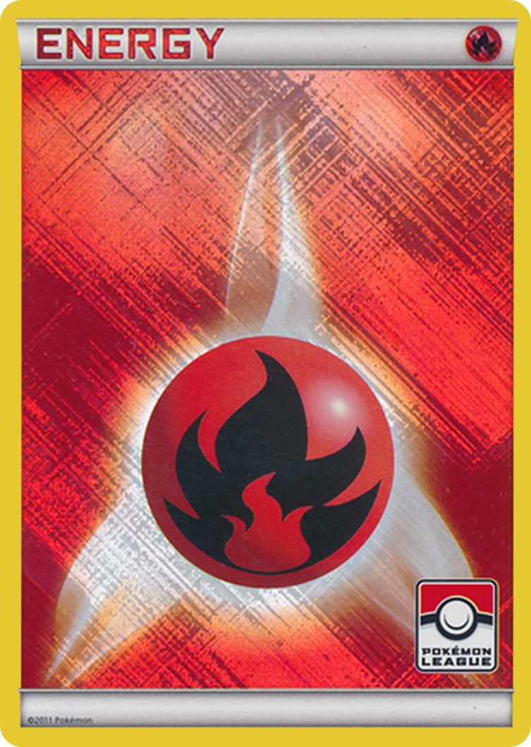 Fire Energy (2011 Pokemon League) [PR]