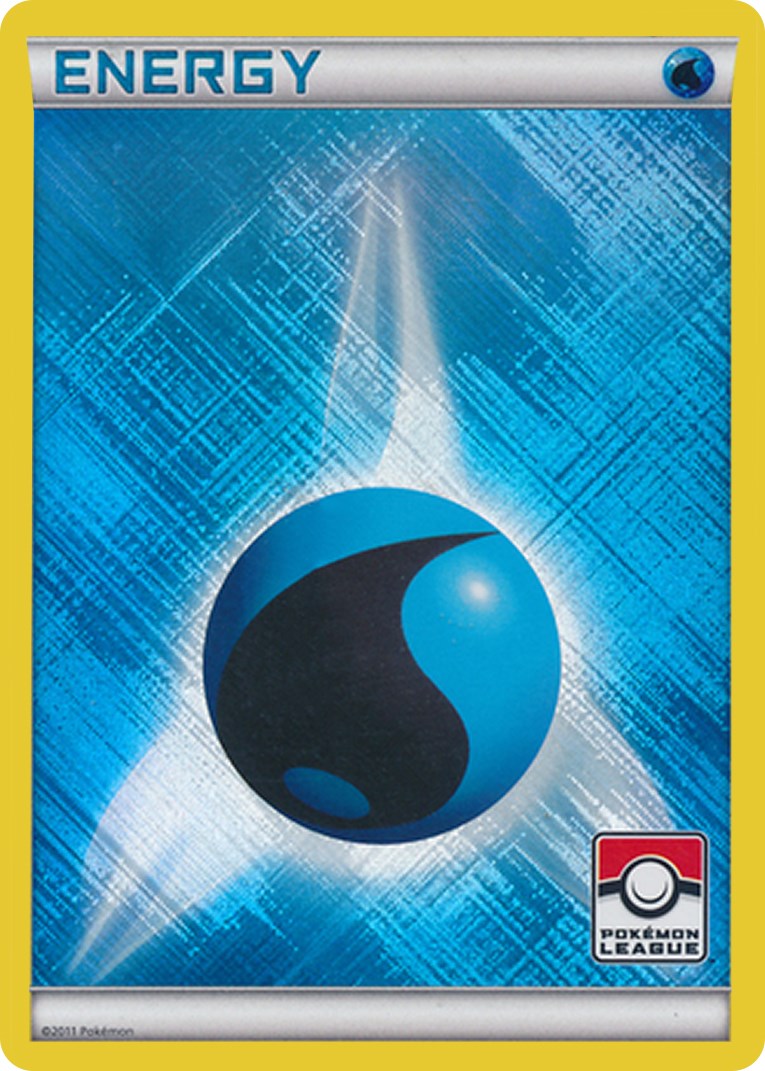 Water Energy (2011 Pokemon League Promo) [PR]