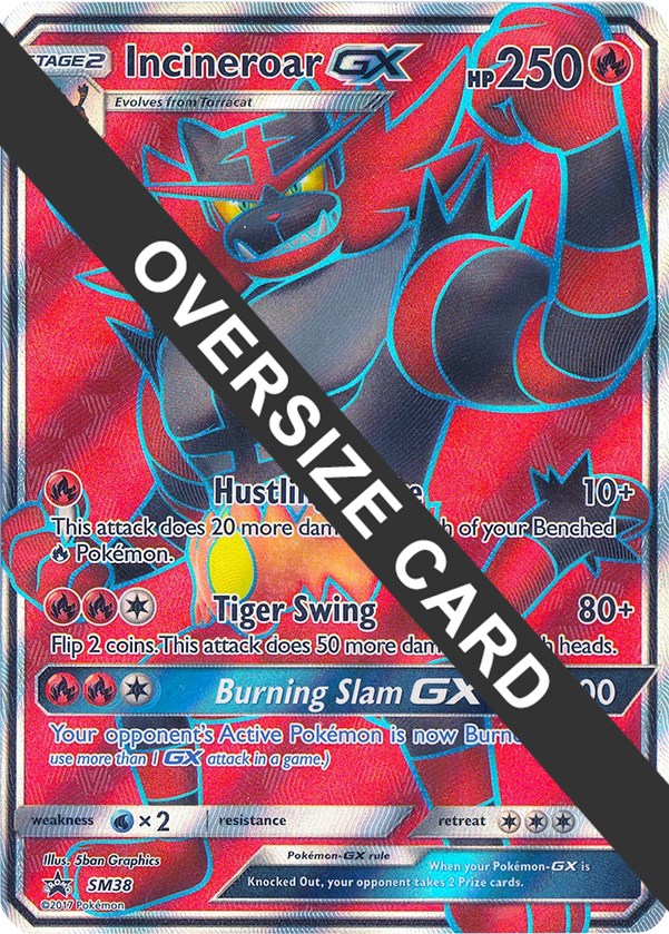 Incineroar GX - SM38 (SM Black Star Promo) [PR - SM38]