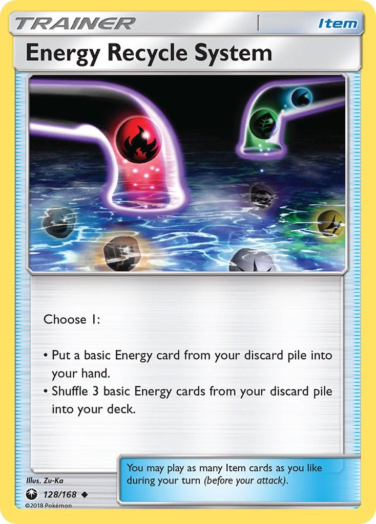Energy Recycle System [CES - 128/168]
