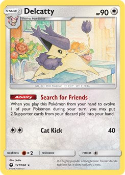 Delcatty - 121/168 (SM Celestial Storm) [PR - 121/168]