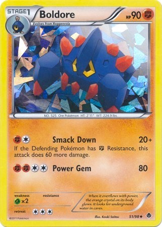 Boldore - 51/98 (Cracked Ice Holo) [BLE - 051/098]