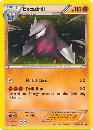 Excadrill - 56/98 (Cosmos Holo) [BLE - 056/098]