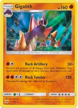 Gigalith - 71/149 (Cosmos Holo) [BLE - 071/149]