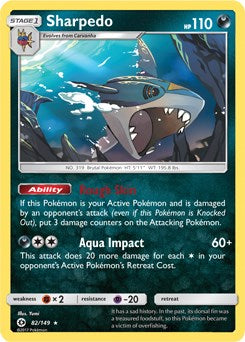 Sharpedo - 82/149 (Cosmos Holo) [BLE - 082/149]