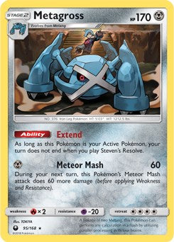 Metagross - 95/168 (Prerelease Kit Exclusive) [PR - 095/168]