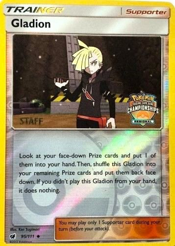 Gladion - 95/111 (Regional Championships) [Staff] [PR - 095/111]
