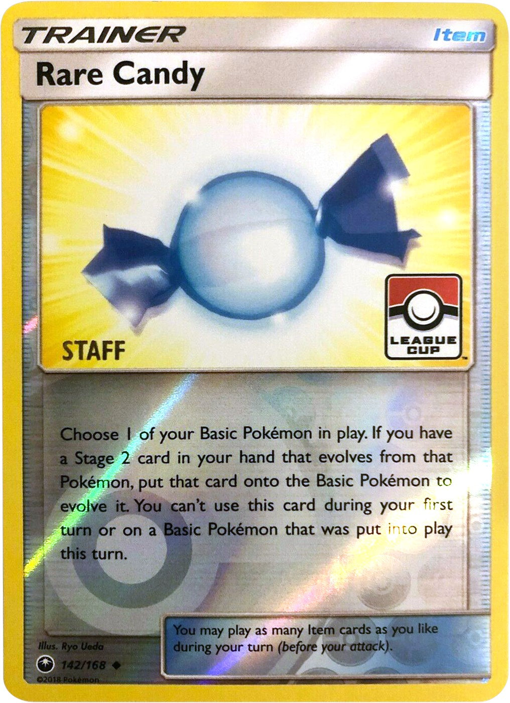 Rare Candy - 142/168 (League Cup) [Staff] [PR - 142/168]