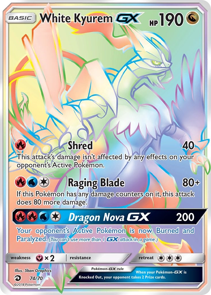 White Kyurem GX (Secret) [DRM - 74/70]
