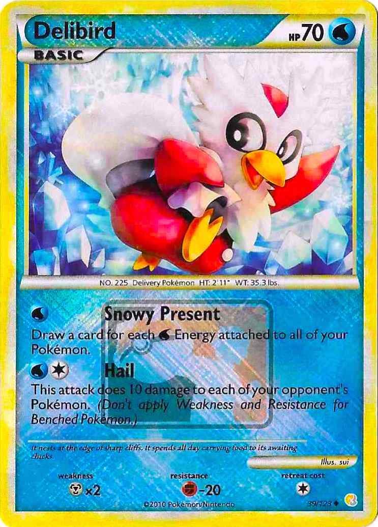 Delibird - 39/123 (League Promo) [PR - 039/123]