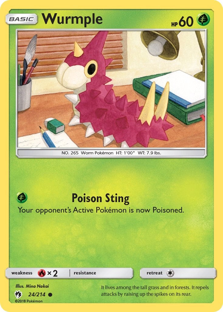 Wurmple (24) [SM8 - 24/214]