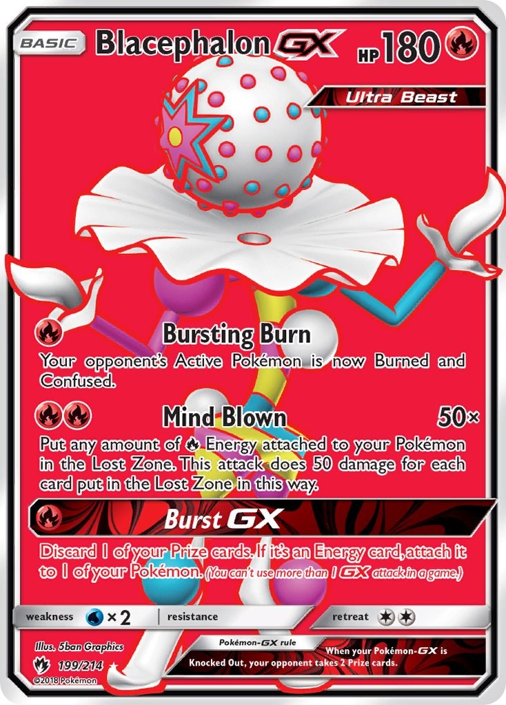 Blacephalon GX (Full Art) [SM8 - 199/214]