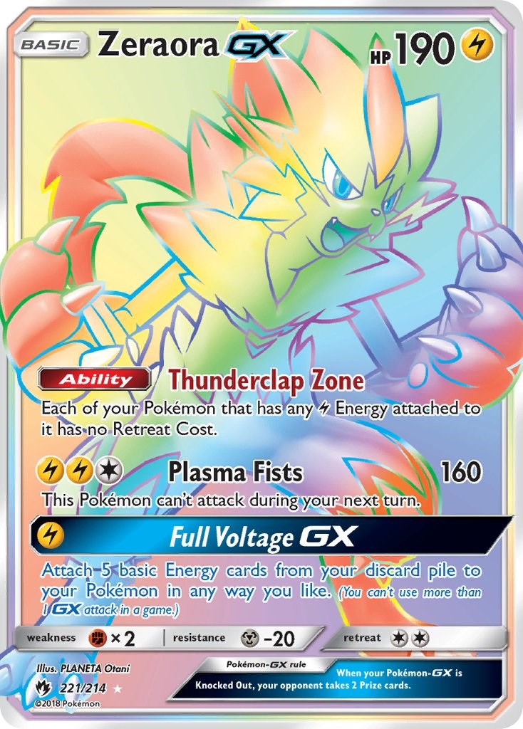 Zeraora GX (Secret) [SM8 - 221/214]