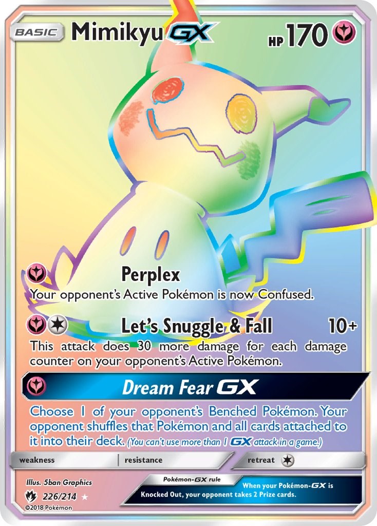 Mimikyu GX (Secret) [SM8 - 226/214]