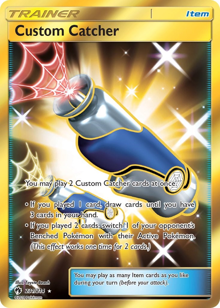 Custom Catcher (Secret) [SM8 - 231/214]