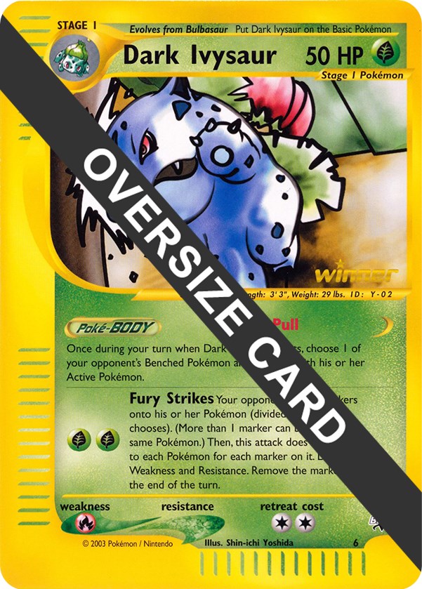 Dark Ivysaur - 6 (Best of Game 6 Promo) [PR - 006]