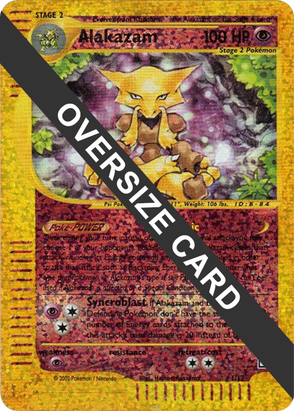 Alakazam - 1/12 (Box Topper) [PR - 001/012]