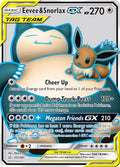 Eevee & Snorlax GX (Full Art) [SM9 - 171/181]