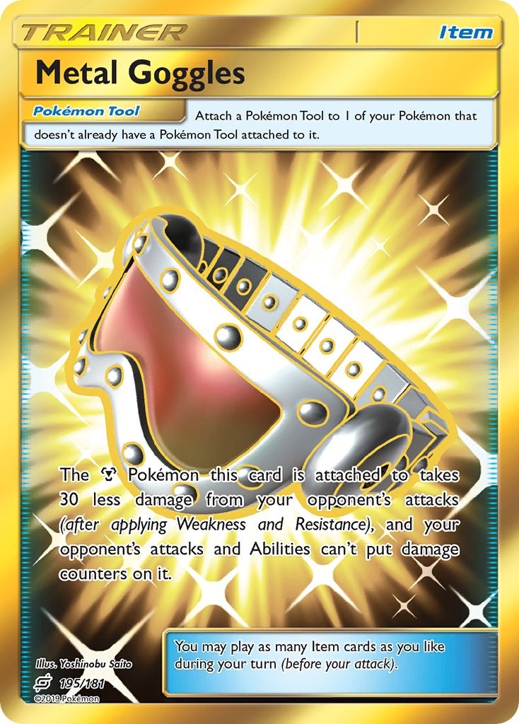 Metal Goggles (Secret) [SM9 - 195/181]