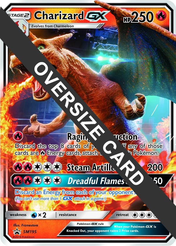 Charizard GX - SM195 (SM Black Star Promo) [PR - SM195]