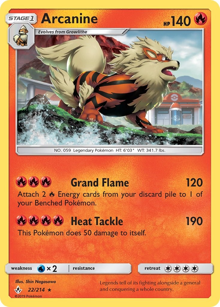 Arcanine [SM10 - 22/214]