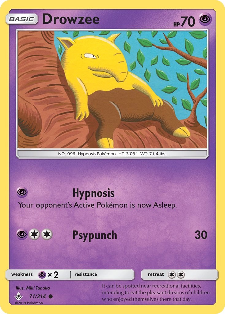 Drowzee [SM10 - 71/214]