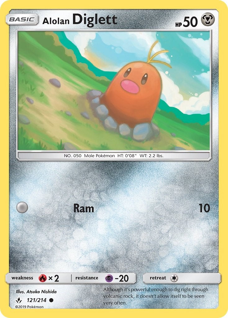 Alolan Diglett [SM10 - 121/214]