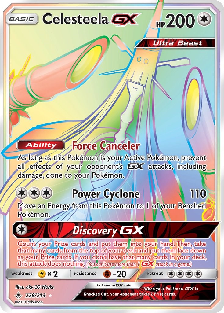 Celesteela GX (Secret) [SM10 - 228/214]