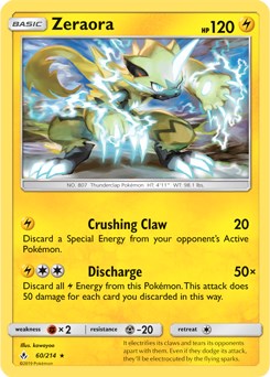 Zeraora - 60/214 (SM Unbroken Bonds) (Cracked Ice Holo) [PR - 060/214]