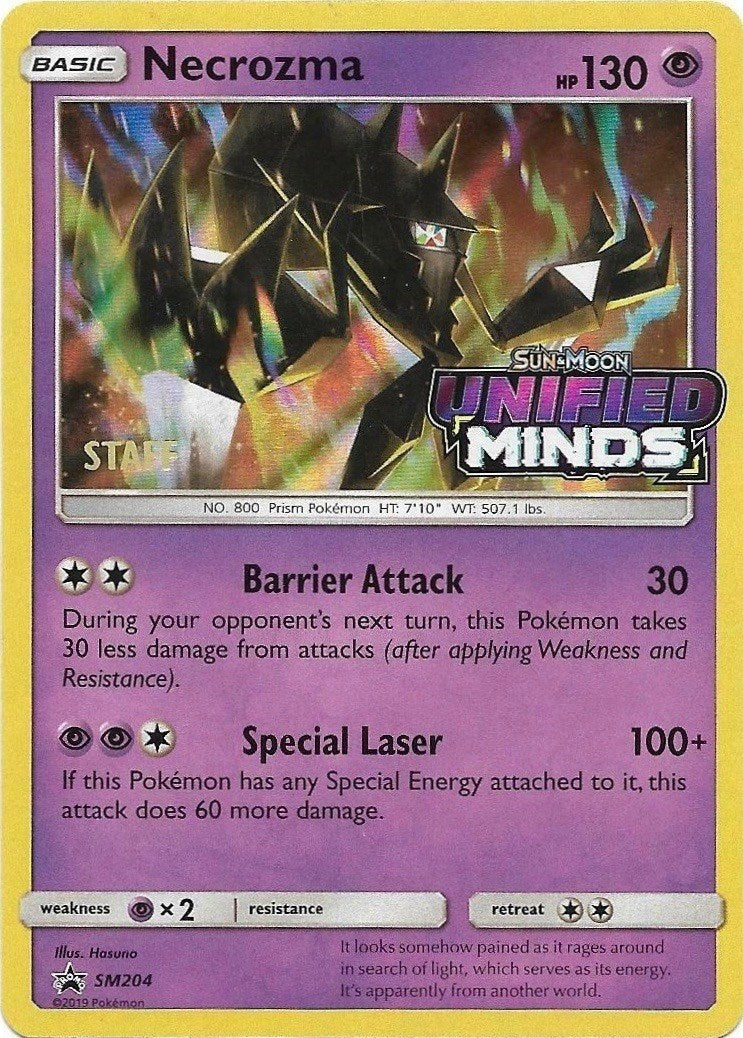 Necrozma - SM204 (Prerelease) [Staff] [SMP - SM204]