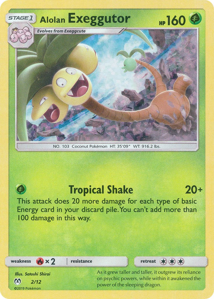 Alolan Exeggutor - 2/12 [M19 - 002/012]