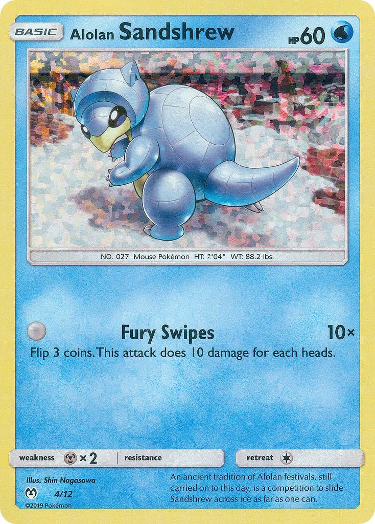 Alolan Sandshrew - 4/12 [M19 - 004/012]