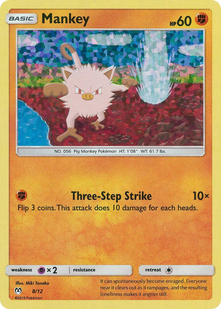 Mankey - 8/12 [M19 - 008/012]