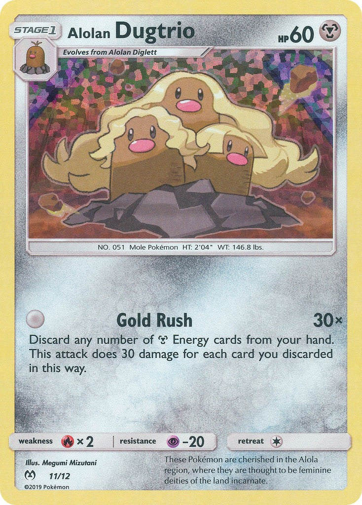 Alolan Dugtrio - 11/12 [M19 - 011/012]