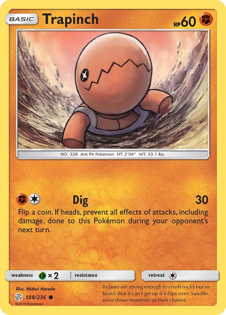 Trapinch - 108/236 [SM12 - 108/236]