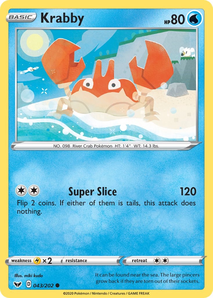 Krabby (043) [SWSH01 - 043/202]
