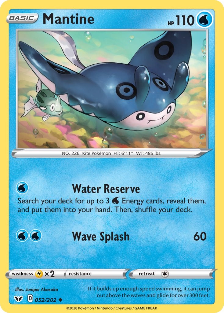 Mantine [SWSH01 - 052/202]