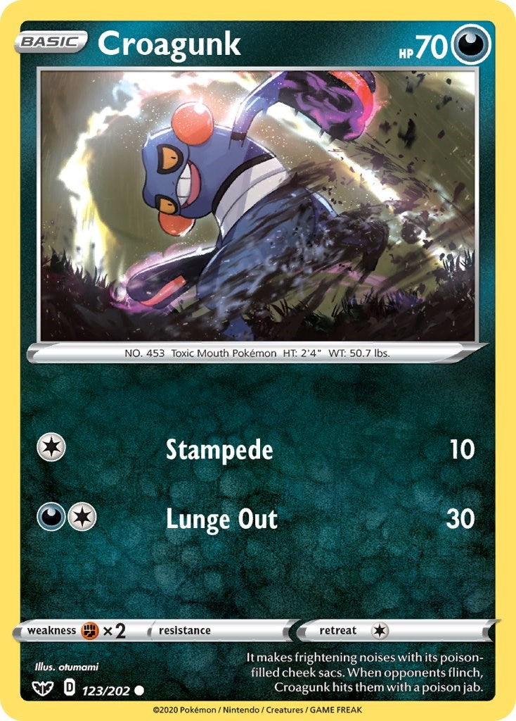 Croagunk [SWSH01 - 123/202]