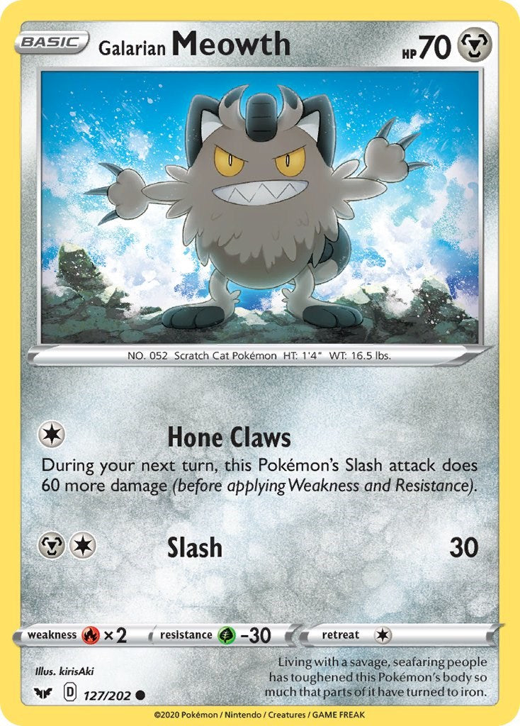 Galarian Meowth [SWSH01 - 127/202]