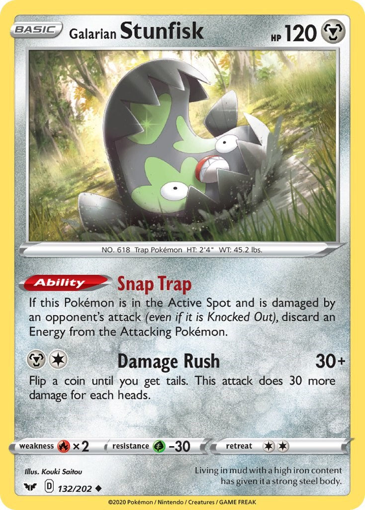 Galarian Stunfisk [SWSH01 - 132/202]
