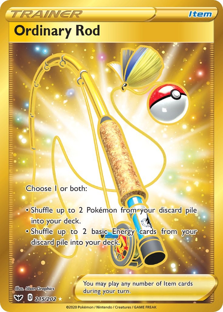 Ordinary Rod (Secret) [SWSH01 - 215/202]
