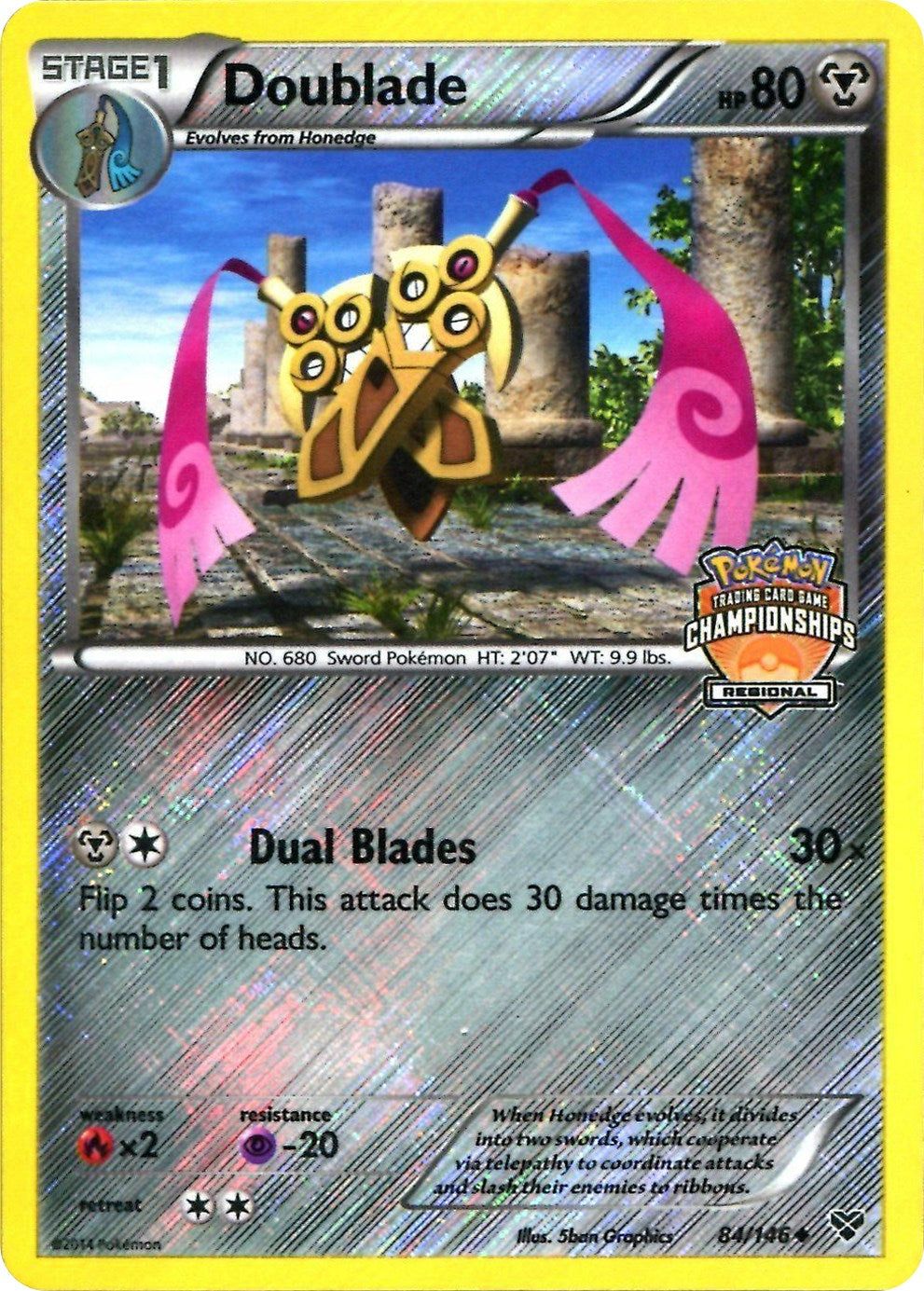 Doublade - 84/146 (Regional Championships) [PR - 084/146]