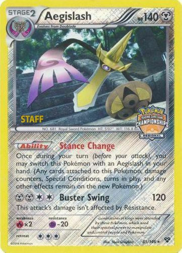 Aegislash - 85/146 (Regional Championships) [Staff] [PR - 085/146]
