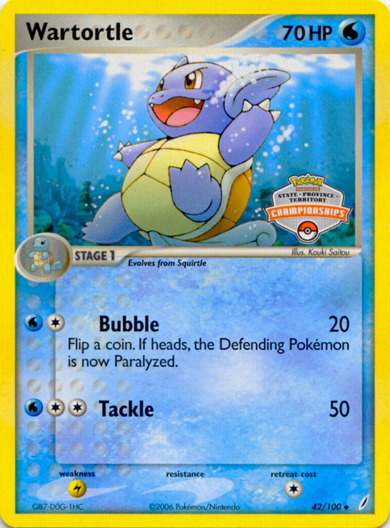 Wartortle - 42/100 (State Championships) [PR - 042/100]