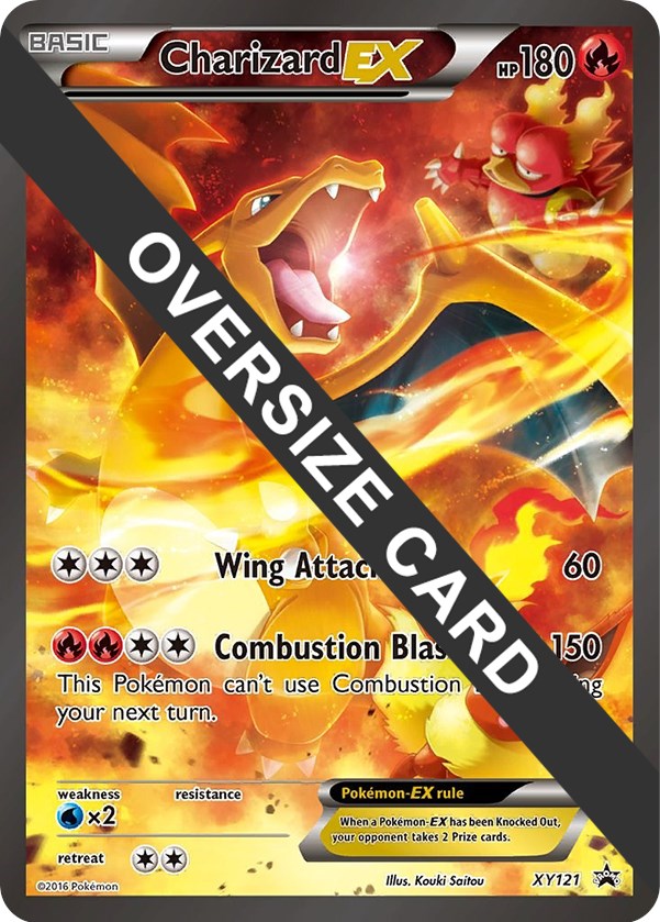 Charizard EX - XY121 (XY Black Star Promos) [PR - XY121]